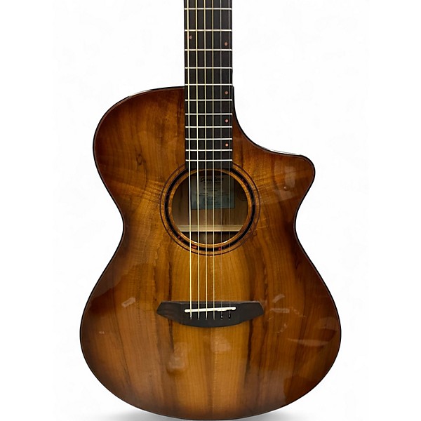 Used Breedlove PURSUIT EXOTIC CONCERT MYRTLEWOOD Acoustic Electric Guitar