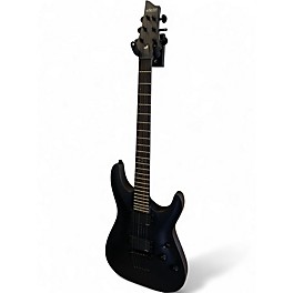 Used Schecter Guitar Research C1 Platinum BLACK Solid Body Electric Guitar