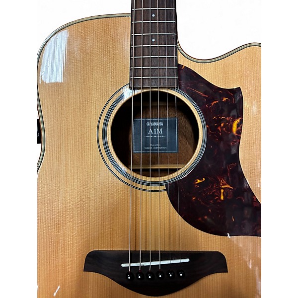 Used Yamaha A1M Natural Acoustic Electric Guitar