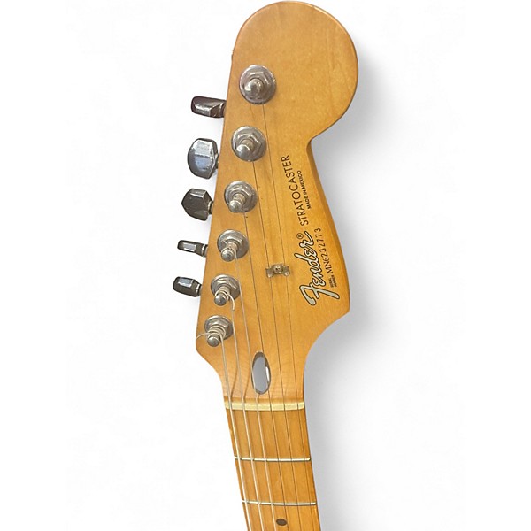 Used Fender Standard Stratocaster Daphne Blue Solid Body Electric Guitar