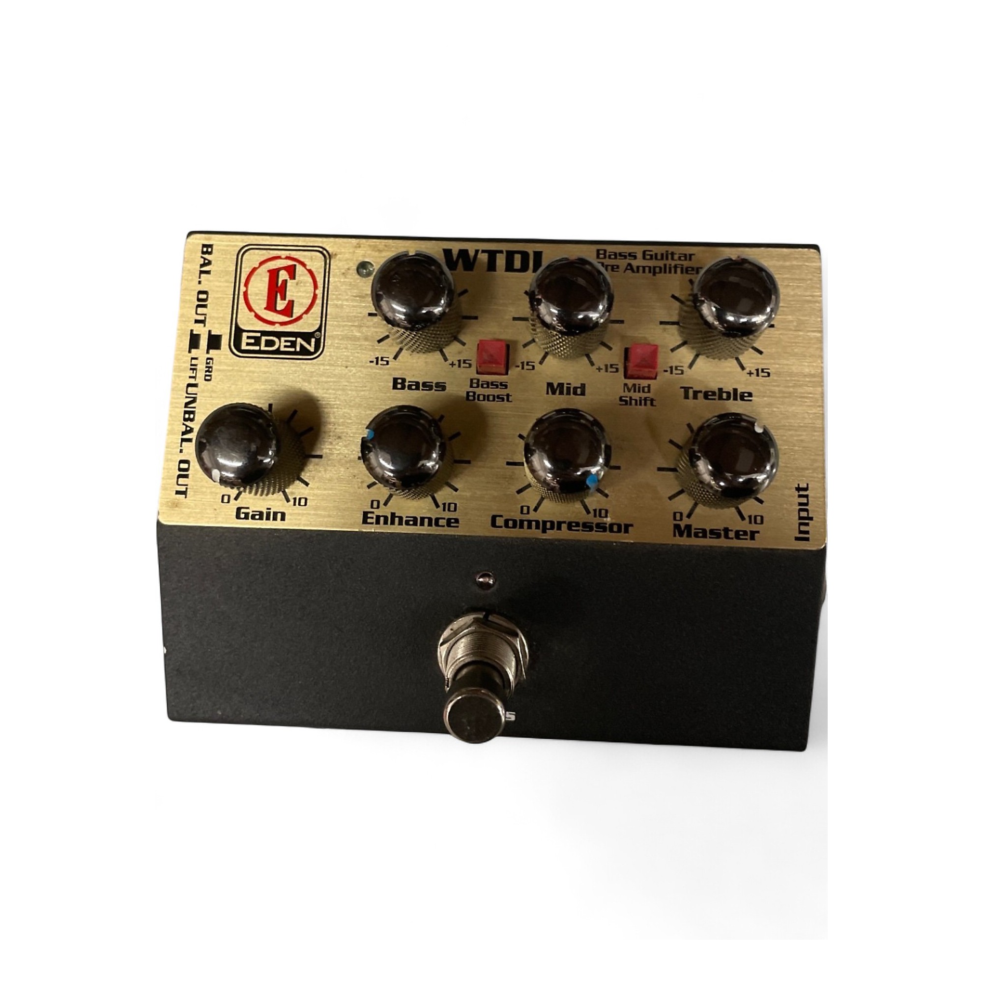 Used Eden WTDI Bass Effect Pedal | Guitar Center