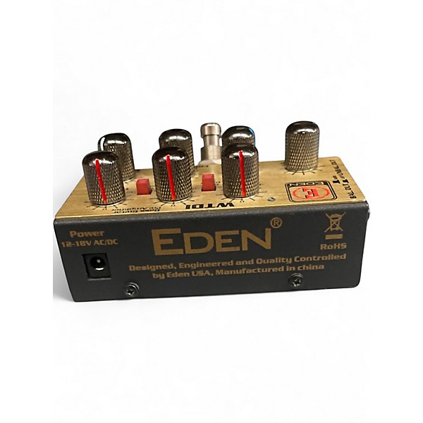 Used Eden WTDI Bass Effect Pedal