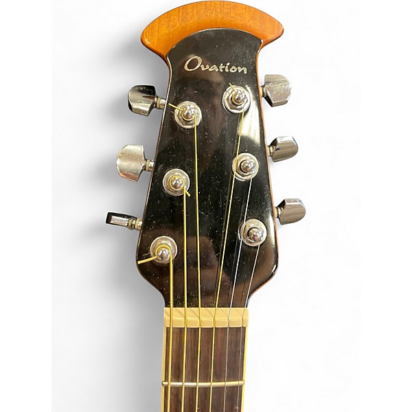 Used Ovation CE48-1 2 Color Sunburst Acoustic Guitar