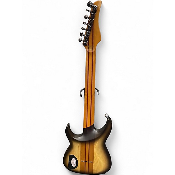 Used Schecter Guitar Research Banshee MACH-7 Ember burst Solid Body Electric Guitar