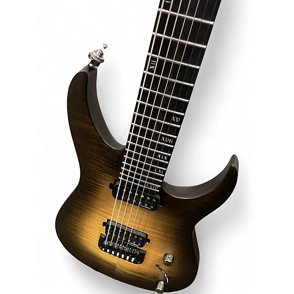 Used Schecter Guitar Research Banshee MACH-7 Ember burst Solid Body Electric Guitar