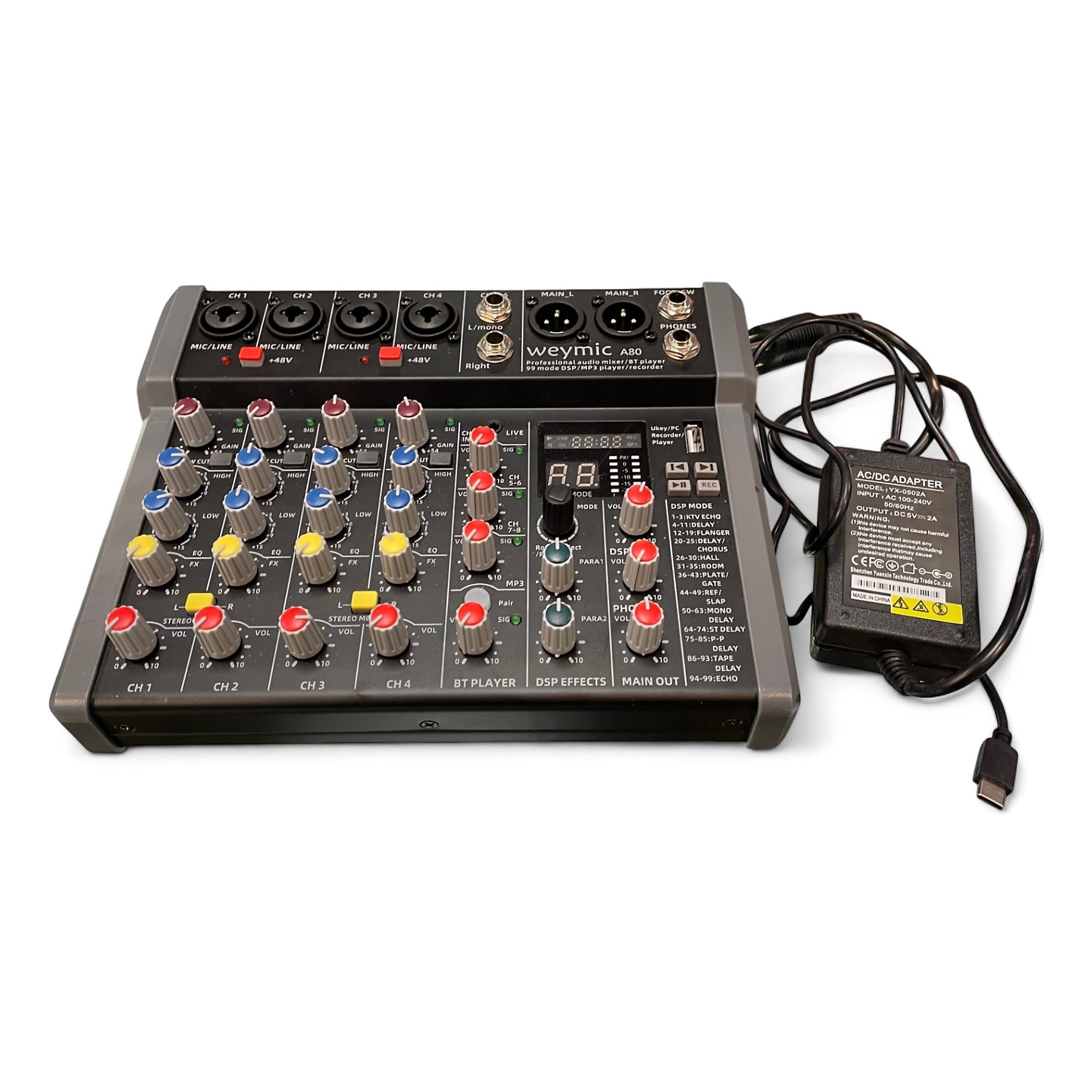 あめページ Used Weymic A80 Powered Mixer | Guitar Center