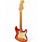 Used 2019 Fender Limited Edition American Professional Stratocaster Roasted m Aged Cherry Burst Solid Body Electric Guitar thumbnail