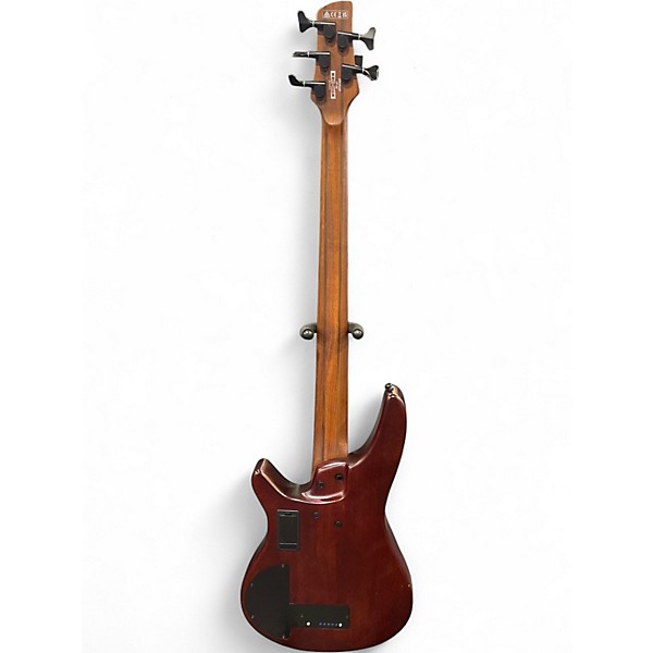Used Ibanez SRH505F NATURAL BURST Electric Bass Guitar