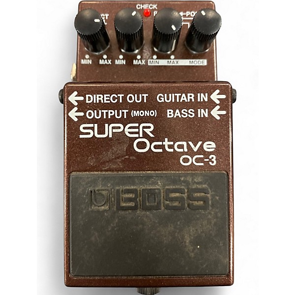 Used BOSS OC3 Super Octave Effect Pedal