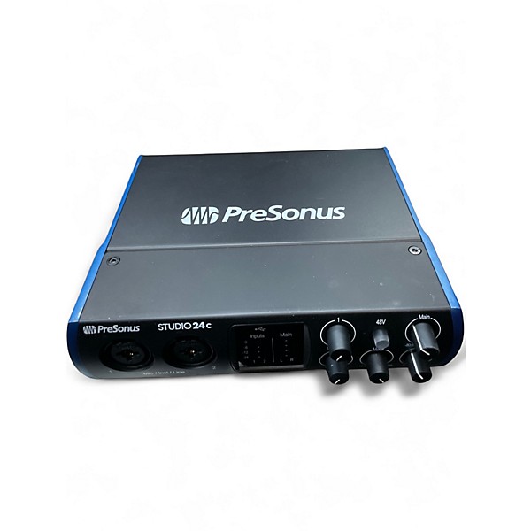 Used PreSonus STUDIO 24C Audio Interface