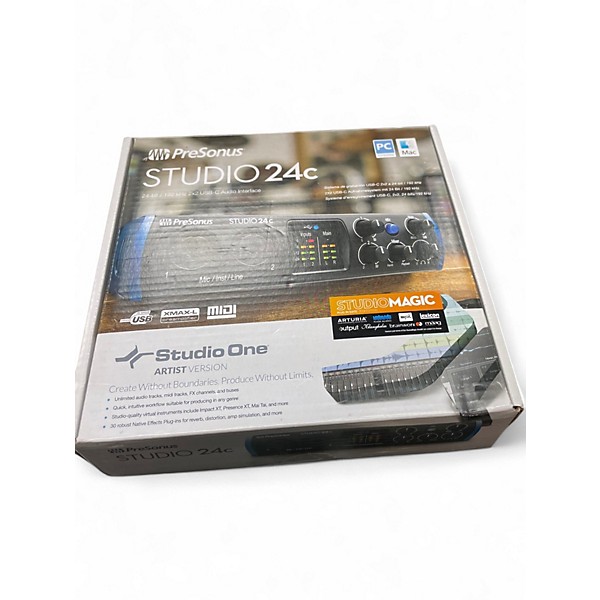 Used PreSonus STUDIO 24C Audio Interface