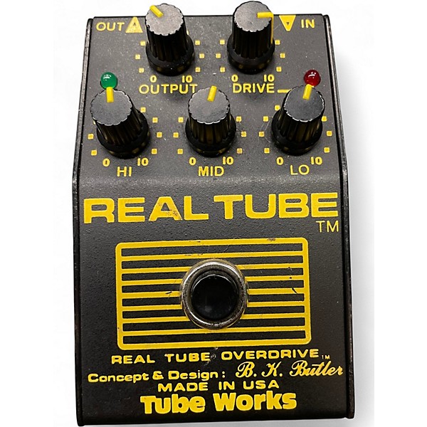 Used Tube Works REAL TUBE OVERDRIVE Effect Pedal