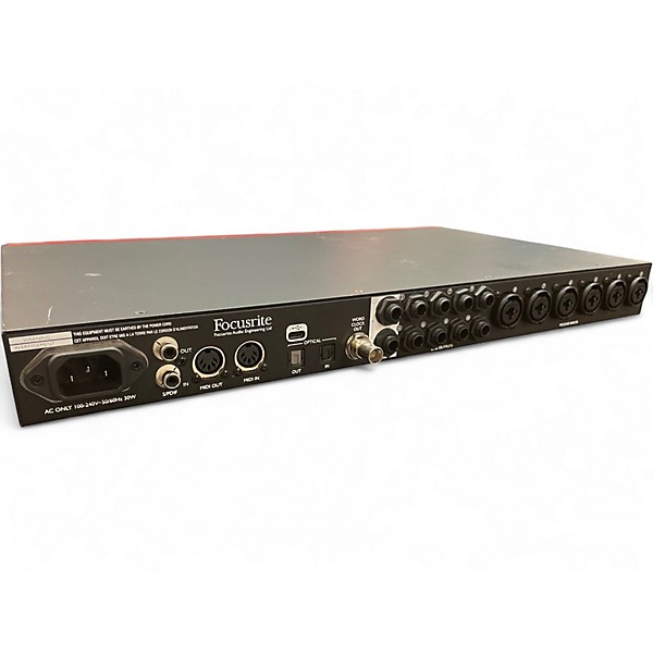 Used Focusrite Clarett 8PreX Audio Interface
