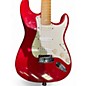 Vintage 1999 Fender American Deluxe Stratocaster Cherry red  Solid Body Electric Guitar thumbnail
