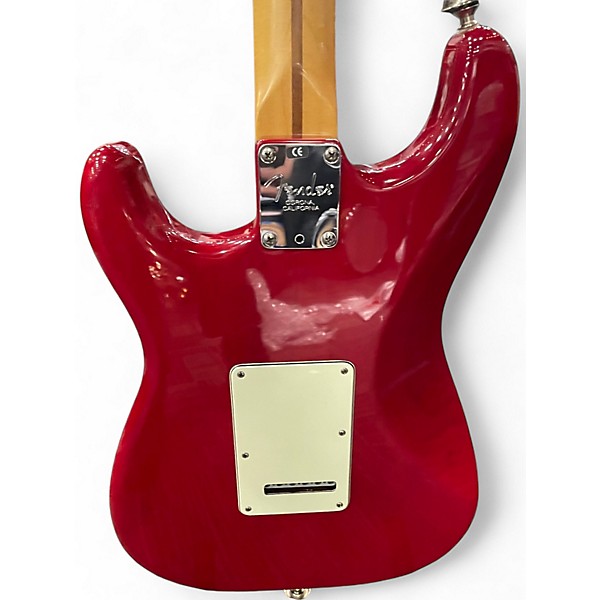 Vintage 1999 Fender American Deluxe Stratocaster Cherry red  Solid Body Electric Guitar