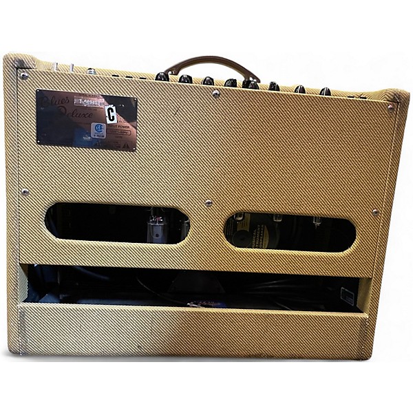 Used Fender Blues Deluxe Reissue 40W 1x12 Tweed Tube Guitar Combo Amp