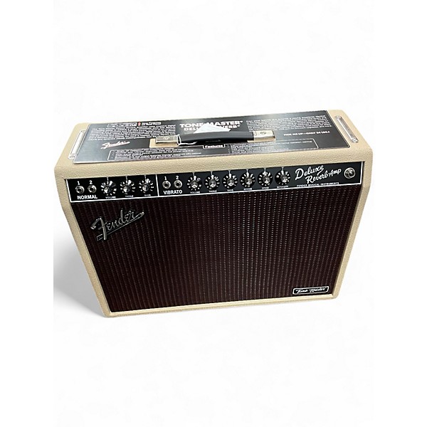 Used Fender Tone Master Deluxe Reverb 100W 1x12 Celestion NEO Cre Guitar Combo Amp