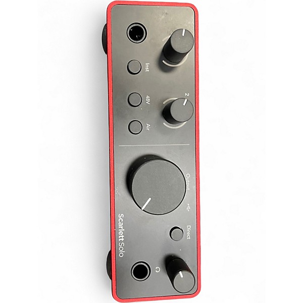 Used Focusrite Scarlett Solo Gen 4 Audio Interface