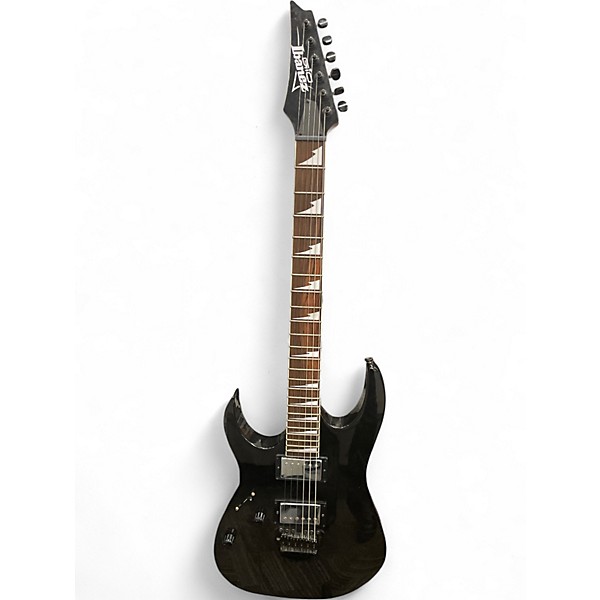 Used Ibanez Gio Ax Left Handed black Electric Guitar