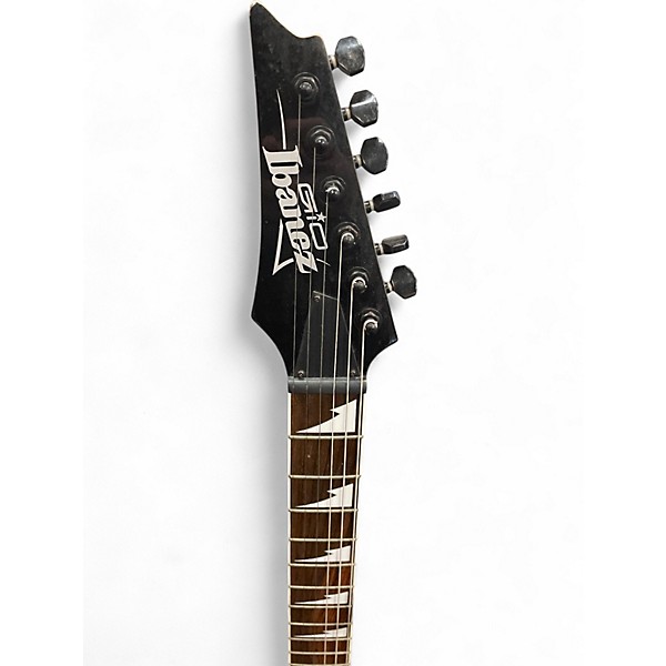 Used Ibanez Gio Ax Left Handed black Electric Guitar