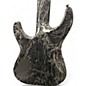 Used Schecter Guitar Research C-7 SILVER MOUNTAIN Black and Silver Solid Body Electric Guitar
