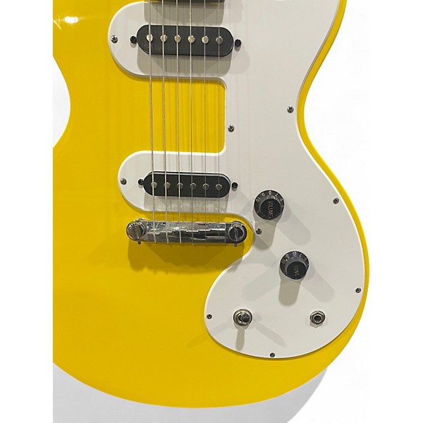 Used 2018 Epiphone Les Paul SL Yellow Solid Body Electric Guitar