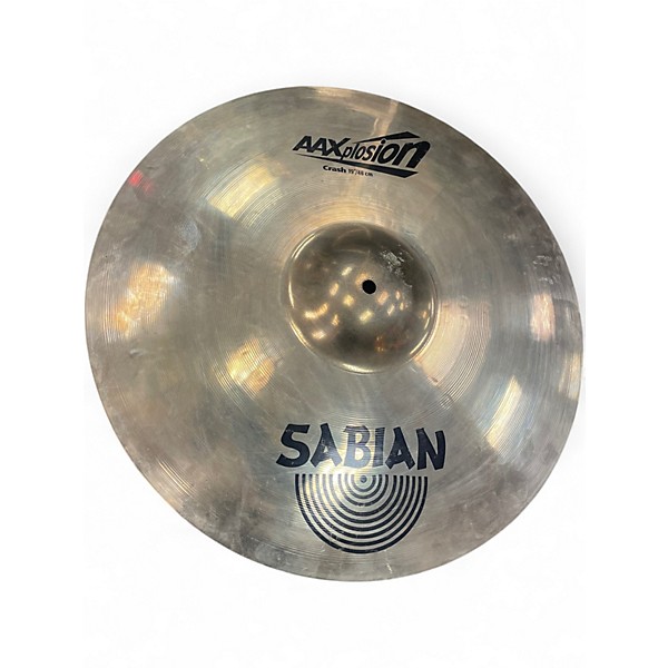 Used SABIAN 19in AAX Xplosion Crash Cymbal