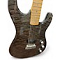Used Samick ARTIST SERIES GREY QUILT TOP Solid Body Electric Guitar