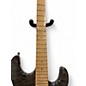 Used Samick ARTIST SERIES GREY QUILT TOP Solid Body Electric Guitar