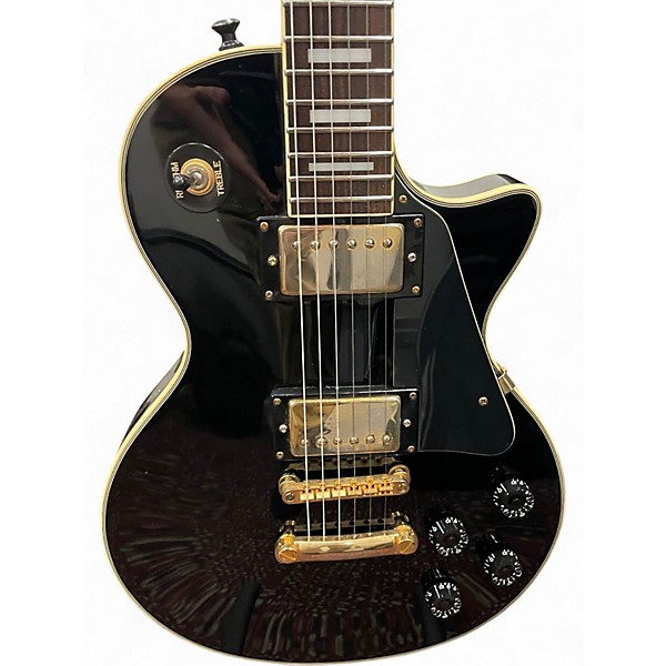 Used Samick ARTIST SERIES BLACK Solid Body Electric Guitar