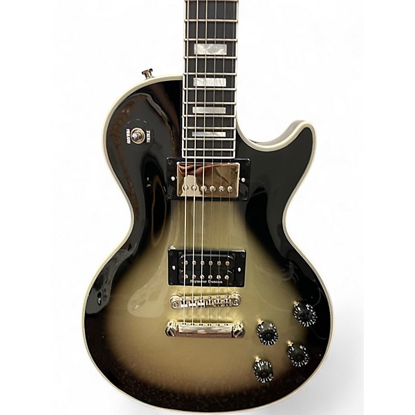 Used Epiphone Adam Jones Les Paul Custom Antique Silverburst Solid Body Electric Guitar