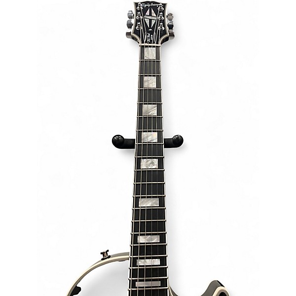 Used Epiphone Adam Jones Les Paul Custom Antique Silverburst Solid Body Electric Guitar