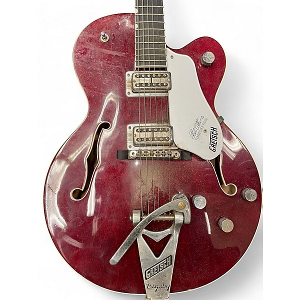 Used Gretsch Guitars G6119 Chet Atkins Signature Tennessee Rose DARK CHERRY Hollow Body Electric Guitar