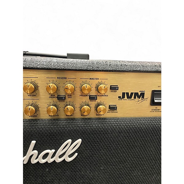 Used Marshall JVM410C 100W 2x12 Tube Guitar Combo Amp