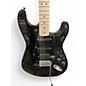 Used Squier Stratocaster HSS Black Solid Body Electric Guitar