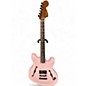 Used Fender Tom Delonge Signature Stratocaster Pink Solid Body Electric Guitar thumbnail