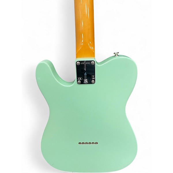 Used Fender american vintage ii 1963 telecaster Surf Green Solid Body Electric Guitar