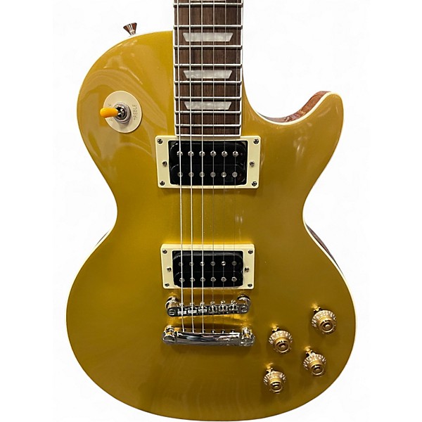 Used Epiphone Slash Victoria Les Paul Gold Top Solid Body Electric Guitar