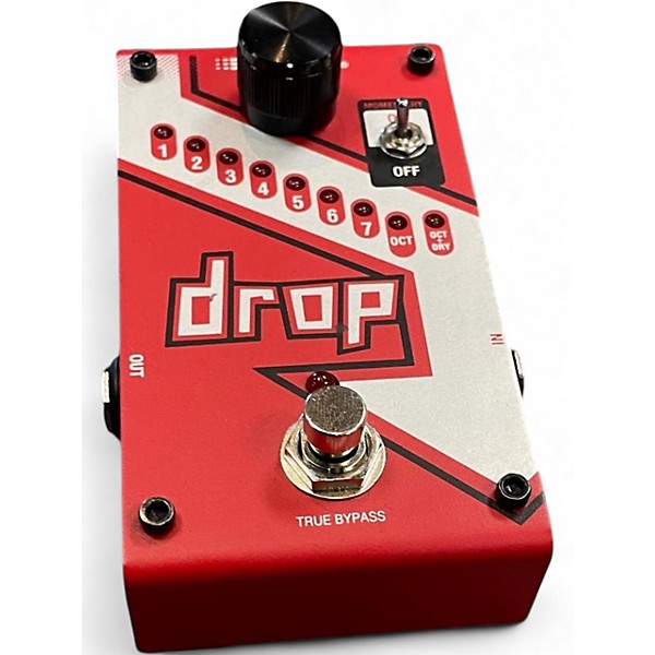Used DigiTech The Drop Polyphonic Drop Tune Pitch-Shifter Effect Pedal