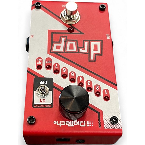 Used DigiTech The Drop Polyphonic Drop Tune Pitch-Shifter Effect Pedal