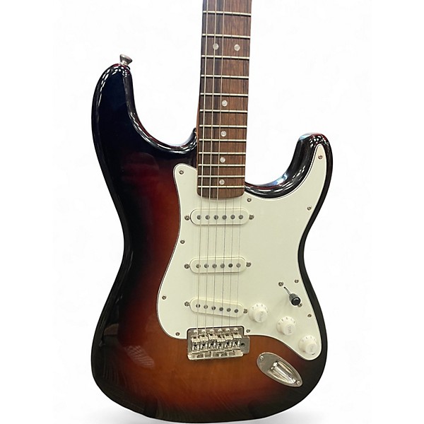 Used Squier Classic Vibe 1960S Stratocaster 3 Tone Sunburst Solid Body Electric Guitar