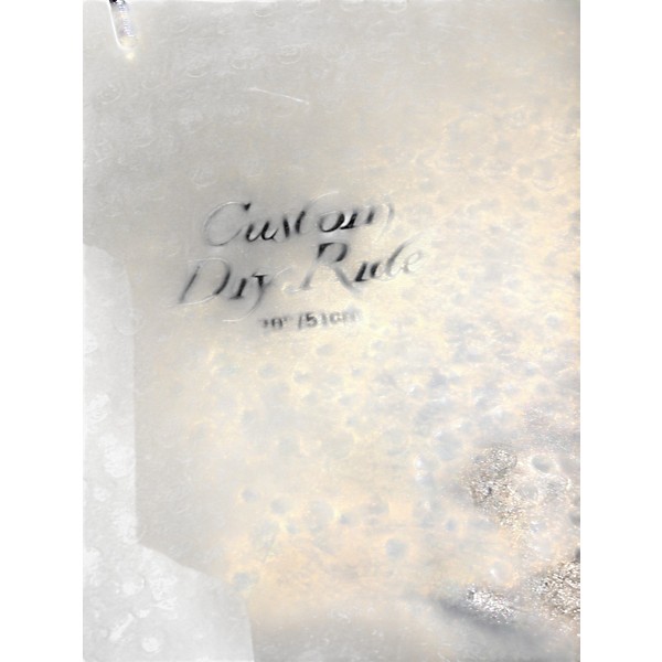 Used Zildjian 20in K Custom Dry Ride Cymbal
