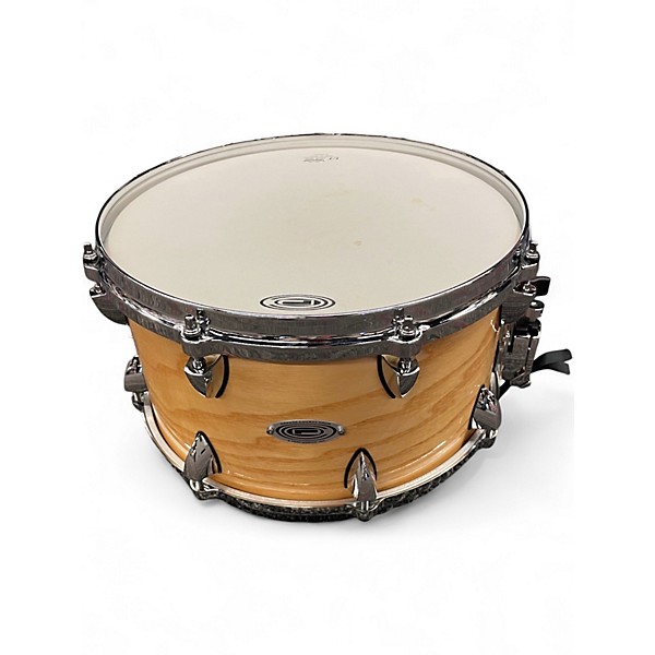 Used Orange County Drum & Percussion 13in Maple Ash Snare Natural Gloss Drum