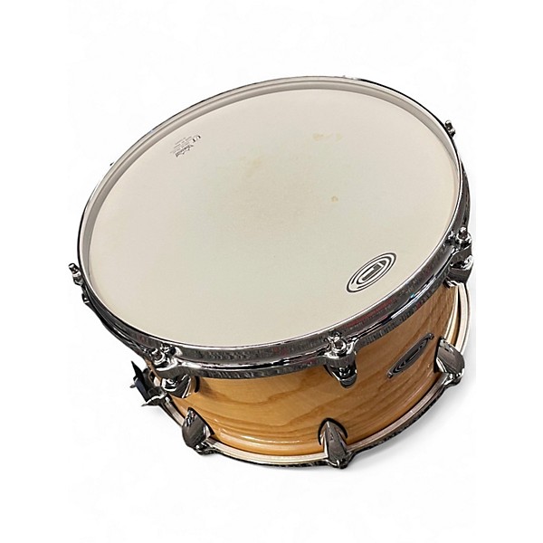 Used Orange County Drum & Percussion 13in Maple Ash Snare Natural Gloss Drum