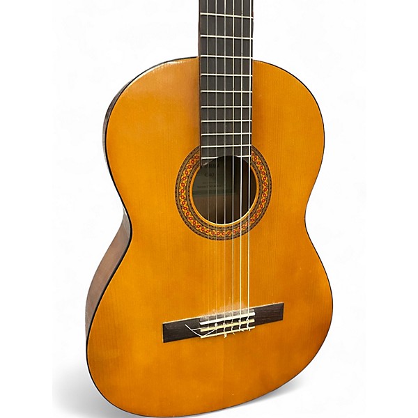 Used Yamaha C40 LEFT HANDED Natural Nylon String Acoustic Guitar