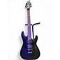Used 2022 Schecter Guitar Research Damien Floyd Rose Black Solid Body Electric Guitar thumbnail