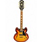 Used Epiphone ES335 2 Tone Sunburst Hollow Body Electric Guitar thumbnail