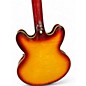 Used Epiphone ES335 2 Tone Sunburst Hollow Body Electric Guitar
