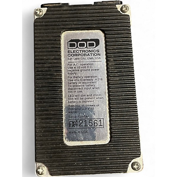 Used DOD FX10 Bi-Fet Preamp Effect Pedal