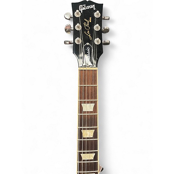Used Gibson Les Paul Classic 2 Color Sunburst Solid Body Electric Guitar